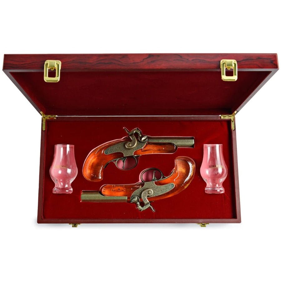 H. Deringer Bourbon Whiskey Pistol Set (2x200mL) - Bourbons On Shelves