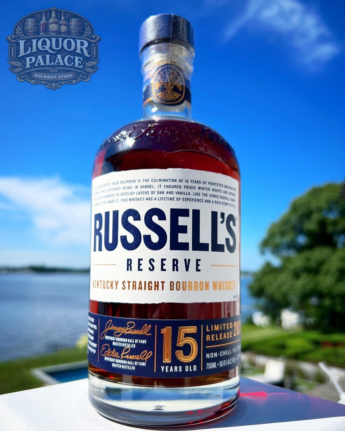 Russell’s Reserve 15-Year-Old Bourbon – 50% ABV (100 Proof)
