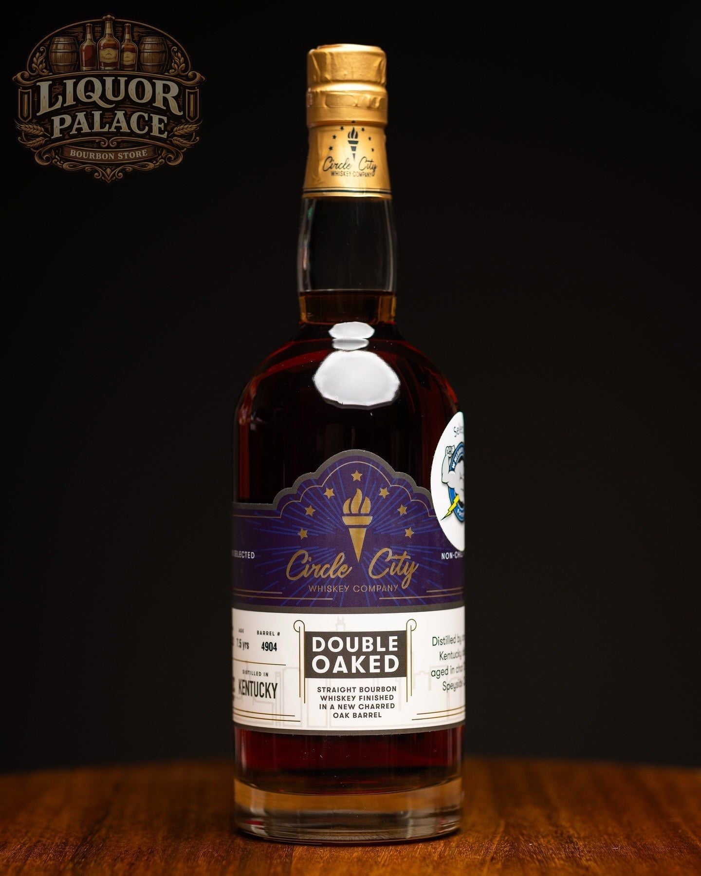 Circle City Double City Single Barrel Bourbon – 123.2 Proof (61.6% ABV)